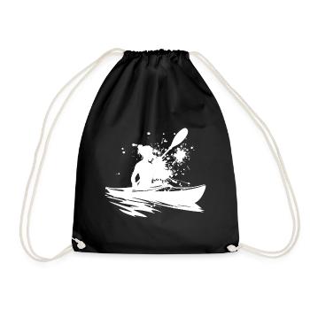 Canoë Kayak Femme Kayak Kayak Homme - Sac de sport léger - noir - Devant