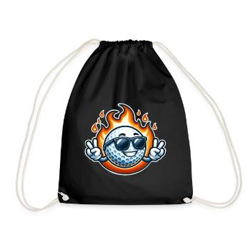 Gulf - Drawstring Bag - black - Front