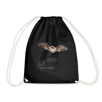 Nymphe chauve-souris - Sac de sport léger - noir - Devant