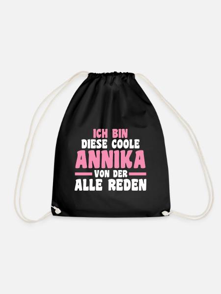Annika - Turnbeutel - Schwarz