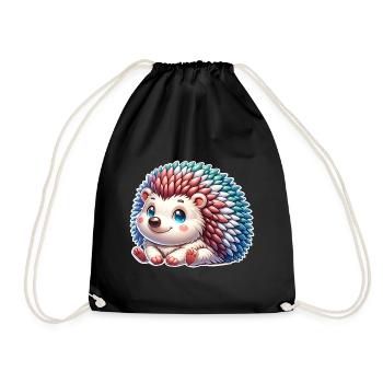 Hérisson - Sac de sport léger - noir - Devant