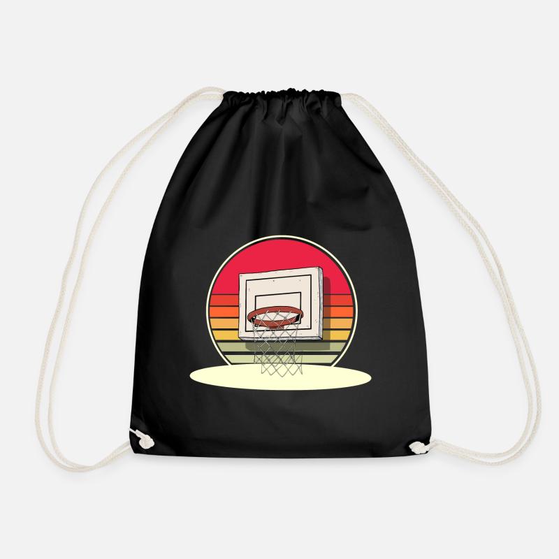 Panier de basket-ball Basket-ball - Sac de sport léger - noir