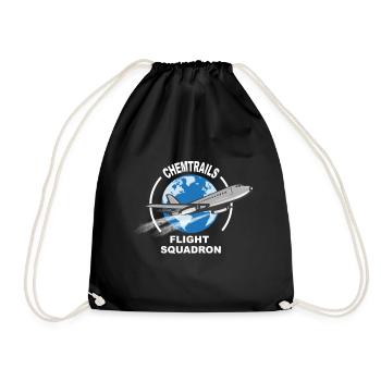chemtrails - Sac de sport léger - noir - Devant