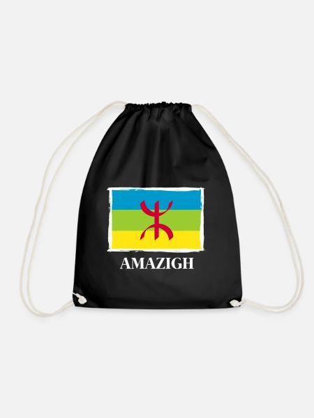 Amazigh - Turnbeutel - Schwarz