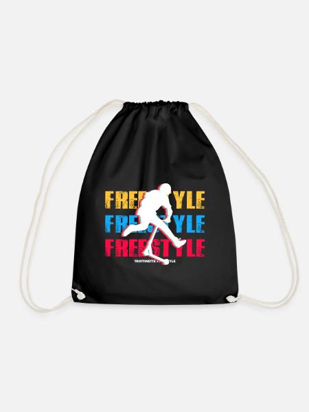 Freestyle-Roller - Turnbeutel - Schwarz
