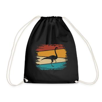 Dinosaure - Sac de sport léger - noir - Devant