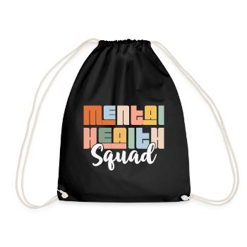 Mental Health Squad - Turnbeutel - Schwarz - Vorne