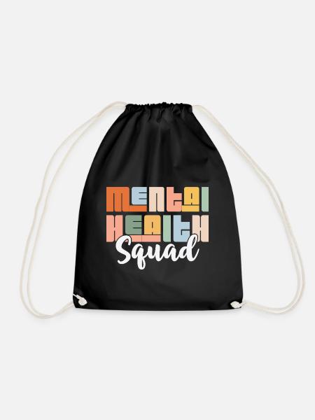 Mental Health Squad - Turnbeutel - Schwarz