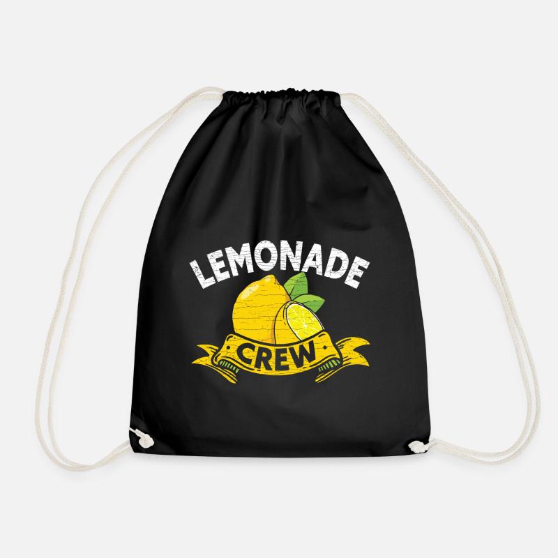 Limonade Getränk Lemonade - Turnbeutel - Schwarz