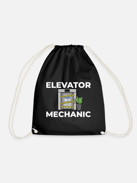 Technicien d’ascenseur Élévateur élévateur - Sac de sport léger - noir