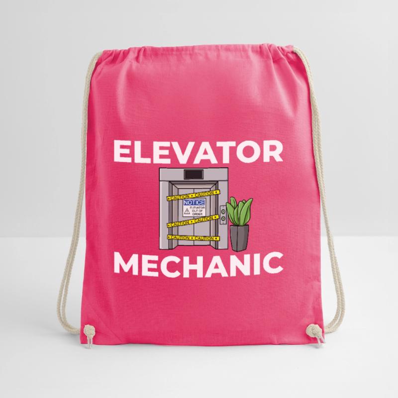 Elevator Elevator Technician Elevator Elevator Drawstring Bag