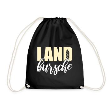 Bauer Landbursche - Turnbeutel - Schwarz - Vorne