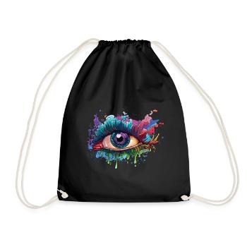 L’art de l’œil - Sac de sport léger - noir - Devant