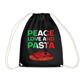 Pâtes Pâtes - Sac de sport léger - noir - Devant