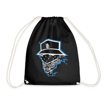 U.B. HOODLUM - Sac de sport léger - noir - Devant