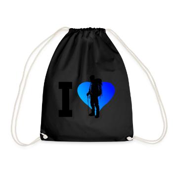 Women's Climbers Men's Bouldering Climbers - Drawstring Bag - black - Front