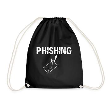 Email d’hameçonnage - Pirates pour le - Sac de sport léger - noir - Devant
