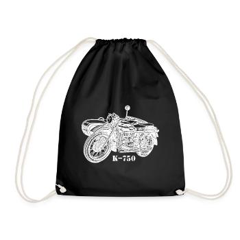 К 750 Silhouette Ural Side-car cadeau - Sac de sport léger - noir - Devant