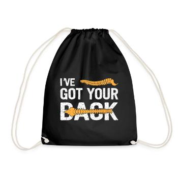 J’ai votre dos drôle de colonne vertébrale chiropraticien - Sac de sport léger - noir - Devant