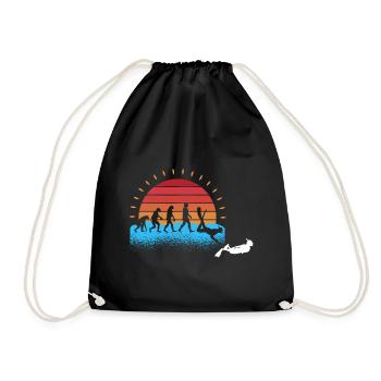 Professeur d’école - Sac de sport léger - noir - Devant