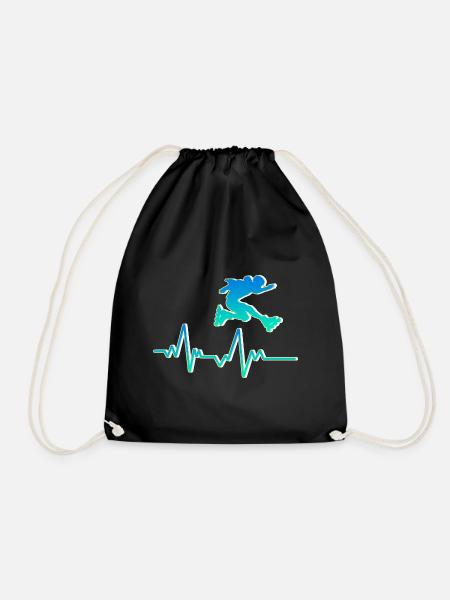 Rollerblades rollerblades - Drawstring Bag - black
