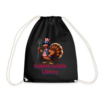 Gobble Gobble Liberty - Sac de sport léger - noir - Devant