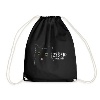 Z28.310 since 2021 Code - Drawstring Bag - black - Front