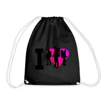 Escalade Homme Bloc Grimpeur de bloc - Sac de sport léger - noir - Devant