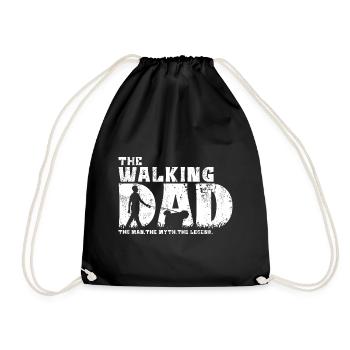 Bouvier des Flandres Flanders Herding Dog Dad - Drawstring Bag - black - Front