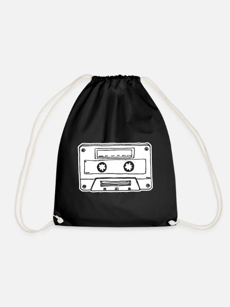 Cassette de musique Cassette audio - Sac de sport léger - noir