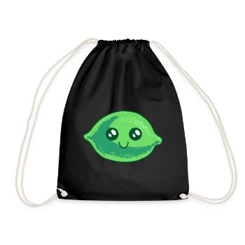 Citron Citron Fruit Fruit Aigre - Sac de sport léger - noir - Devant