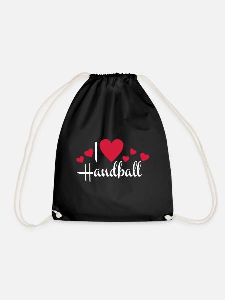 Handball - Turnbeutel - Schwarz