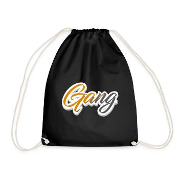 Équipe de gang - Sac de sport léger - noir - Devant