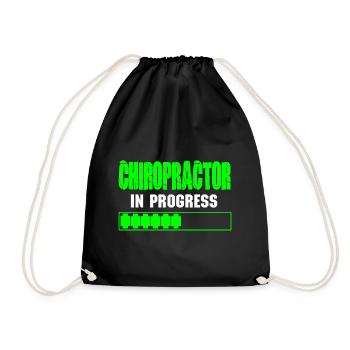 Physiothérapeute chiropracteur physiothérapie - Sac de sport léger - noir - Devant