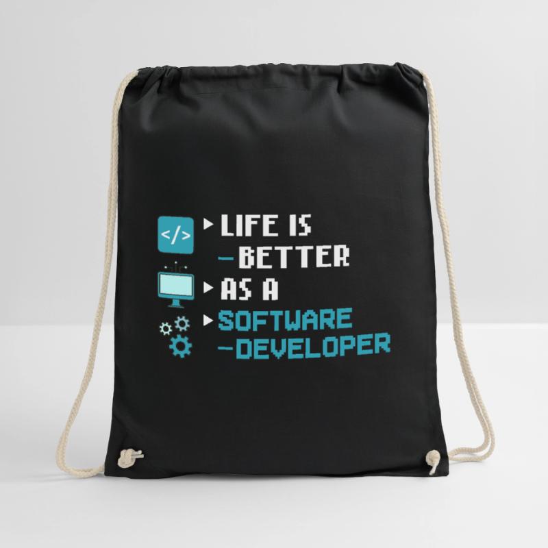 Software Development Software Developer Developer Drawstring Bag