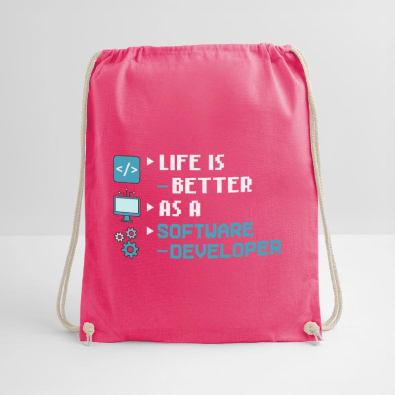Software Development Software Developer Developer Drawstring Bag