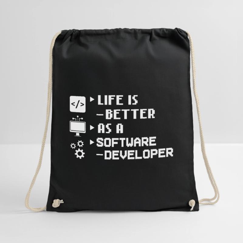 Software Development Software Developer Developer Drawstring Bag