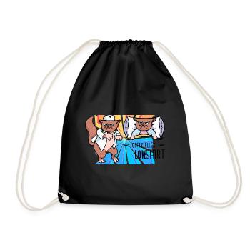 Nurse After-work Weekend Work - Drawstring Bag - black - Front