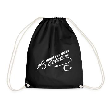 Super Türkiye Mustafa Kemal Atatürk avec Atatürk - Sac de sport léger - noir - Devant