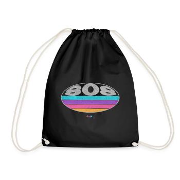 808 Analog SYNTHESIZER Drum Machine - Drawstring Bag - black - Front