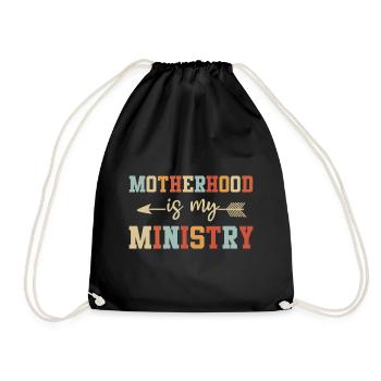 La maternité est mon ministère - Sac de sport léger - noir - Devant