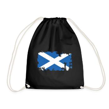 Drapeau écossais pour les Écossais, les Écossais et les Écossais - Sac de sport léger - noir - Devant