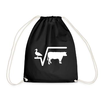 Computer Scientist Computer Science Programmer Nerd Geek - Drawstring Bag - black - Front