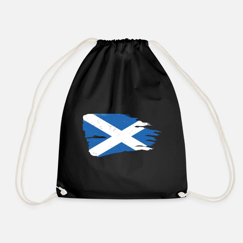 Drapeau écossais pour les Écossais, les Écossais et les Écossais - Sac de sport léger - noir