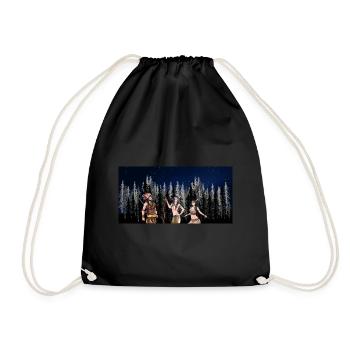 Wilderness Shaman Warrior Amérindien - Sac de sport léger - noir - Devant