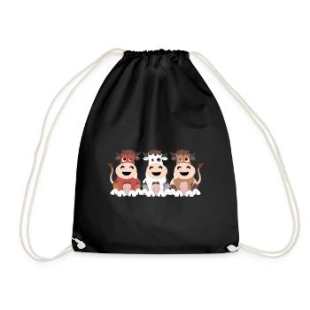 Agriculteur agriculteur tracteur agricole cadeau - Sac de sport léger - noir - Devant