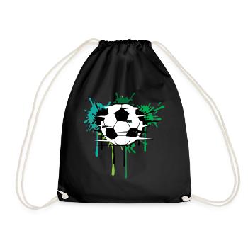Football - Sac de sport léger - noir - Devant