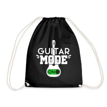 Learn Guitar Accessories - Drawstring Bag - black - Front