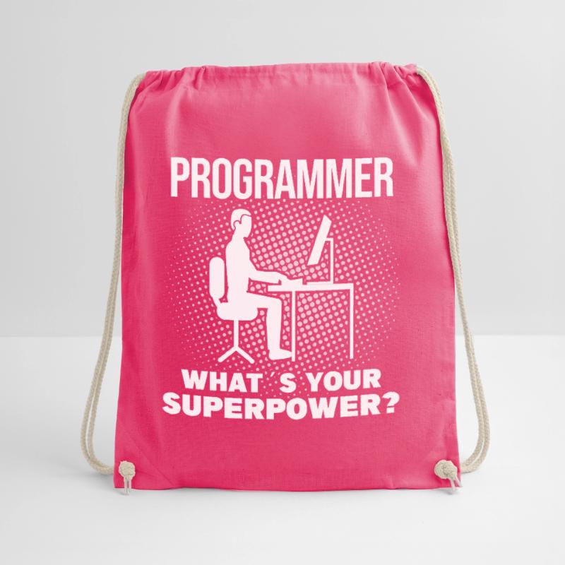 Programmierer Entwickler Programmierer Programmieren IT Computer Turnbeutel