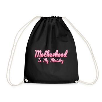 La maternité est mon ministère - Sac de sport léger - noir - Devant